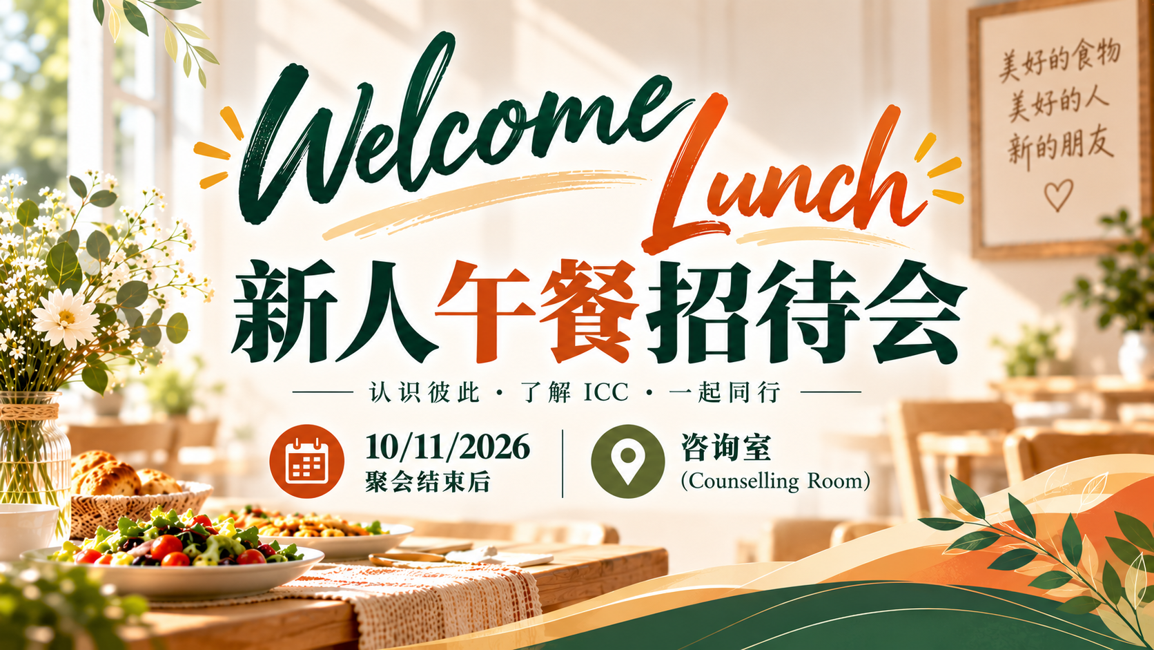 新人午餐会